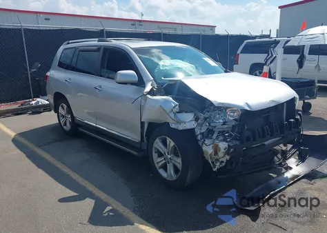 2013 Toyota Highlander Limited V6 из США, поврежденный, VIN 5TDYK3EH6DS137783